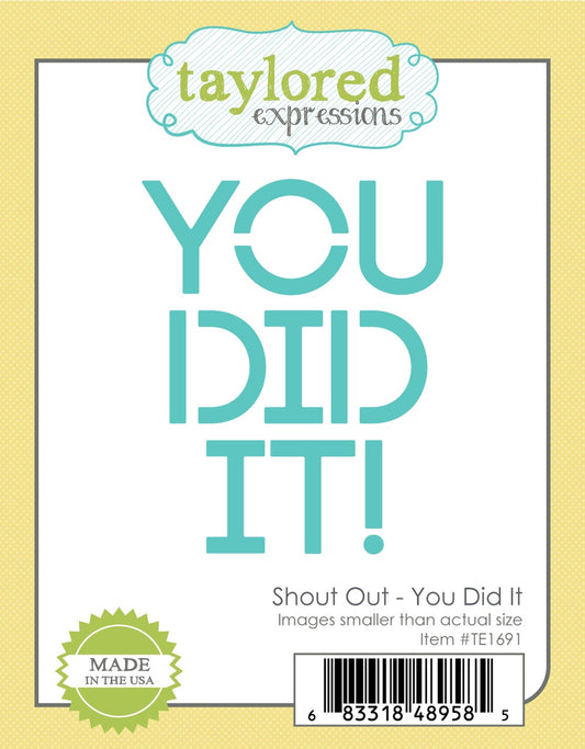 Shout Out - You Did It Die