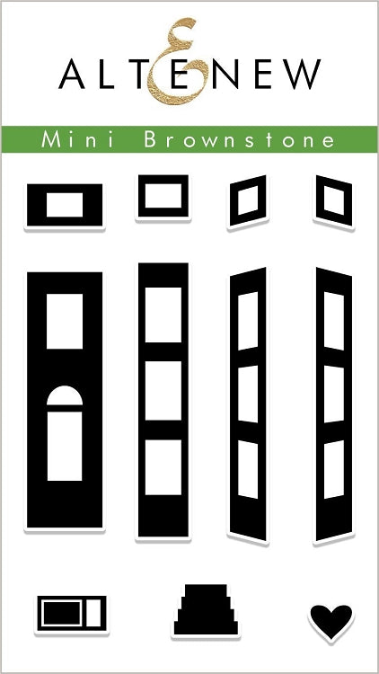 Mini Brownstone Stamp Set