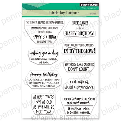 Birthday Humor Stamp Set