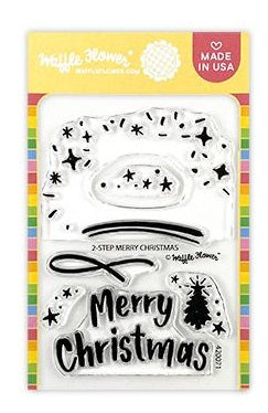 2-Step Merry Christmas Stamp Set