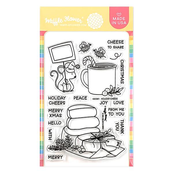 Holiday Cheese Stamp Set