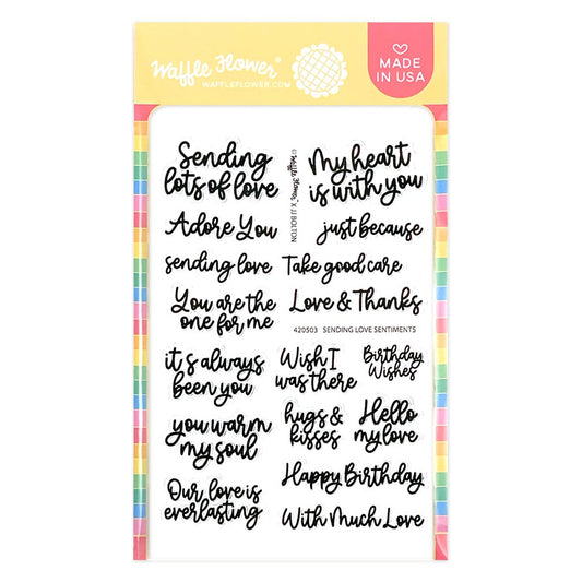 Sending Love Sentiments Stamp Set