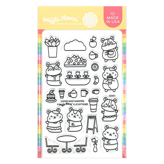 Coffee Shop Hamsters Stamp Set