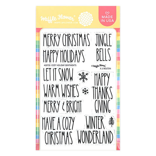 Cozy Holiday Sentiments Stamp Set