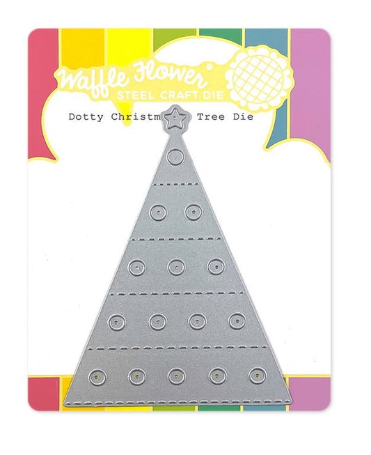 Dotty Christmas Tree Die