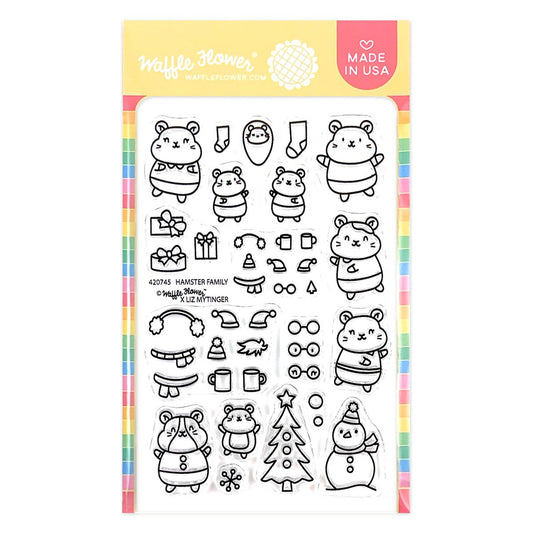 Hamster Family Stamp Set