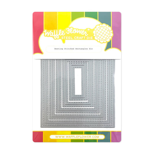 Nesting Stitched Rectangles Die