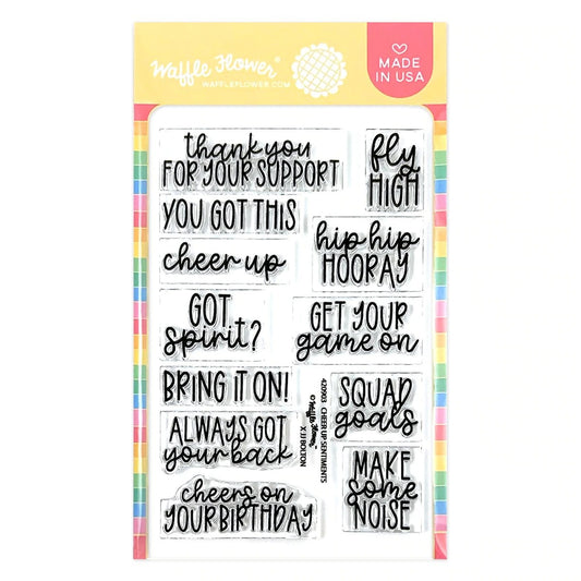Cheer Up Sentiments Stamp Set