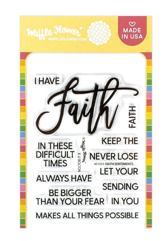 Faith Sentiments Stamp Set