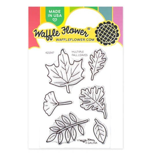 Multiple Fall Leaves Stamp Set