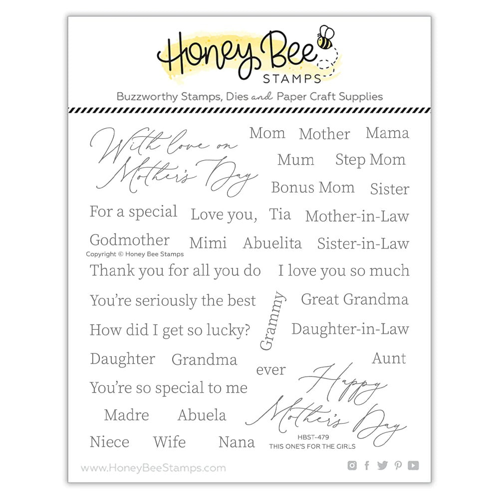 This One's For The Girls Stamp Set