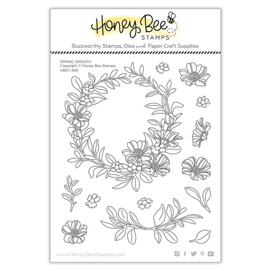 Spring Wreath Stamp Set