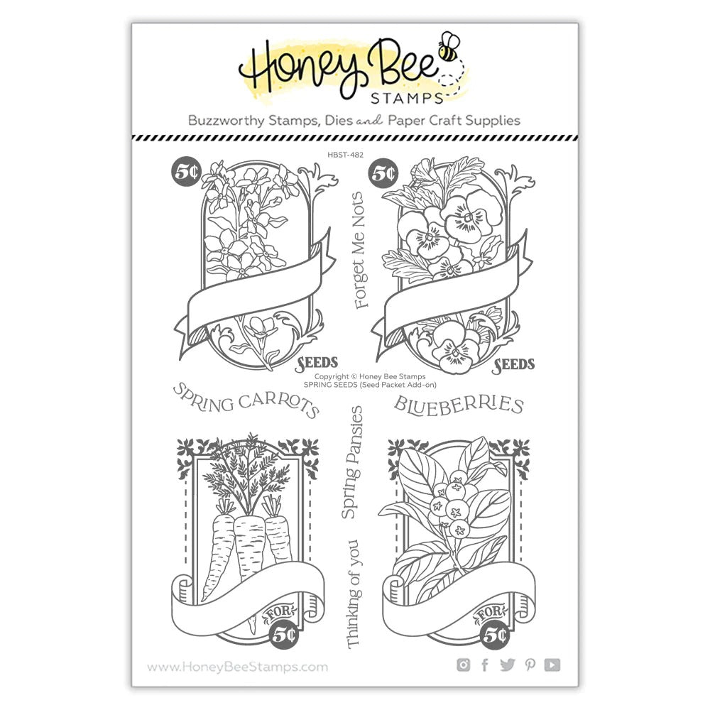 Spring Seeds Stamp Set