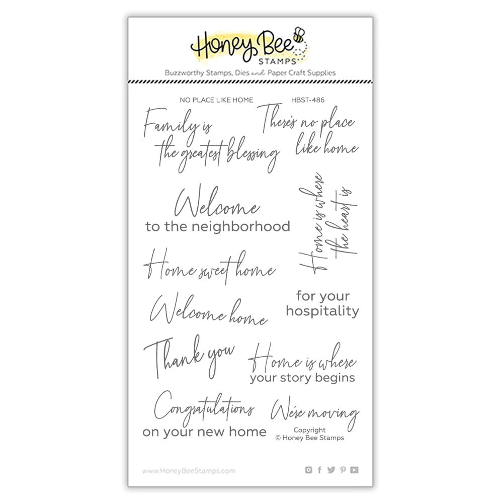 No Place Like Home Stamp Set