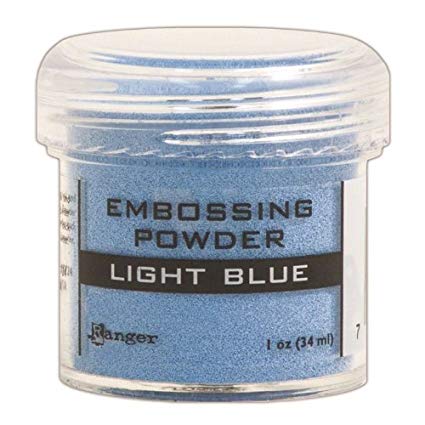 Light Blue Embossing Powder