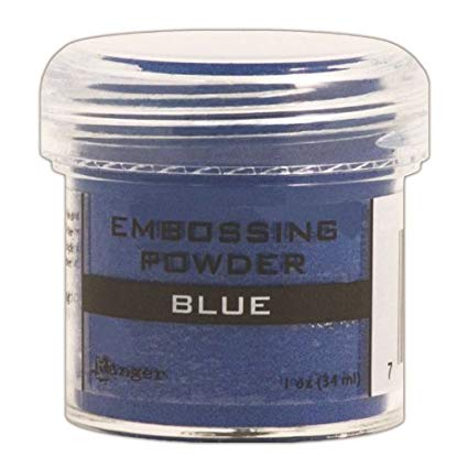 Blue Embossing Powder