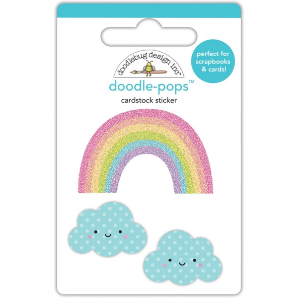 Fairy Tale Over the Rainbow Doodle Pop Stickers