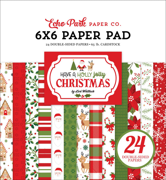 Have a Holly Jolly Christmas 6x6 Paper Pad