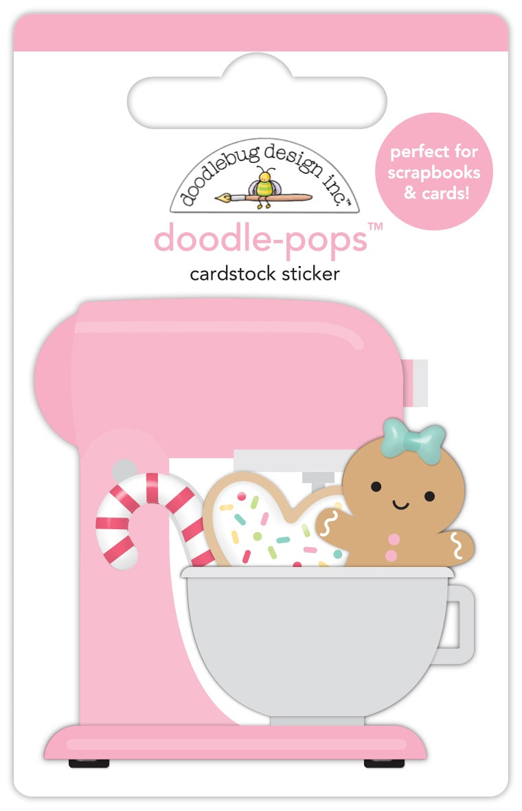 Gingerbread Kisses Baking Spirits Bright Doodle Pops