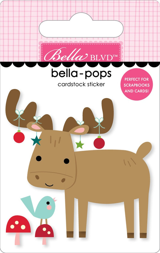 Merry Little Christmas Merry Christmoose Bella Pops