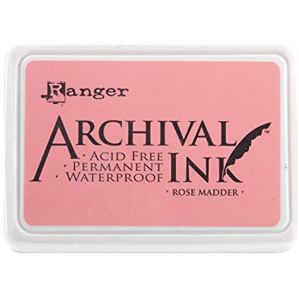 Archival Ink Pad - Rose Madder
