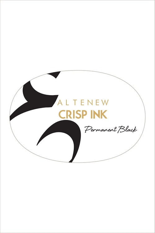 Permanent Black Crisp Dye Ink Pad