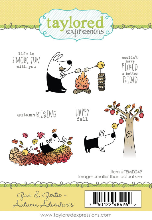 Gus & Gertie Autumn Adventures Stamp Set