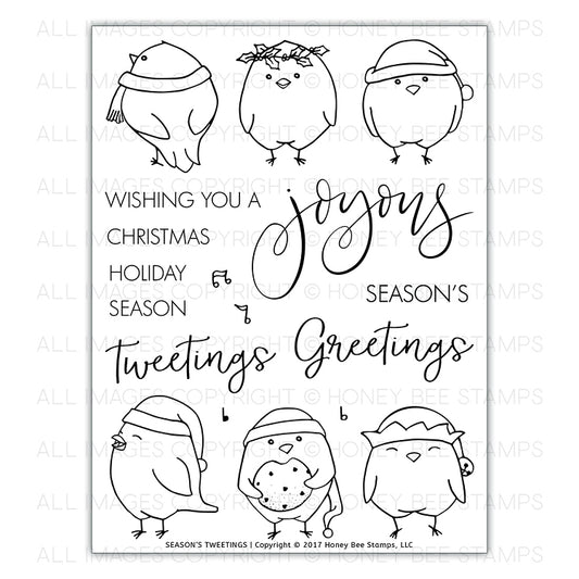 Season's Tweetings Stamp Set