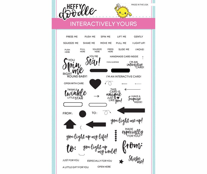 Interactively Yours Stamp Set