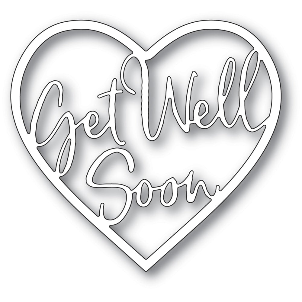 Get Well Soon Loving Heart Die