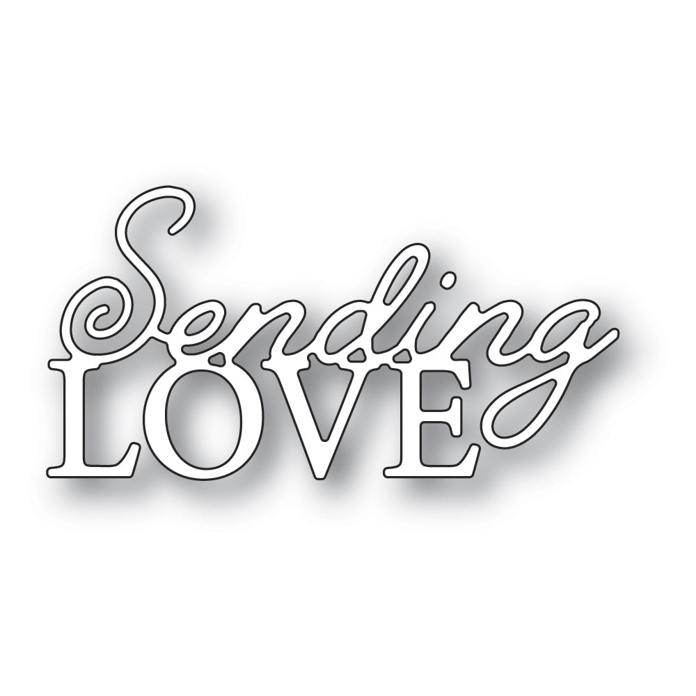 Sending Love Posh Script Die