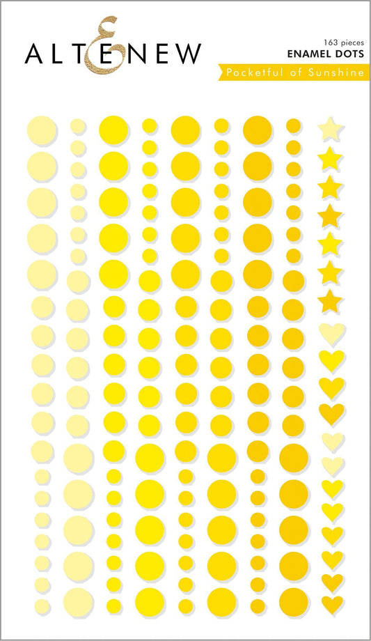 Pocketful of Sunshine Enamel Dots