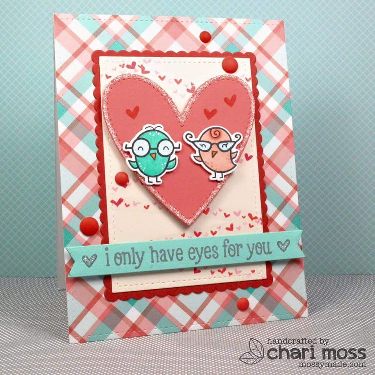 Stitched Heart Stackables Lawn Cuts