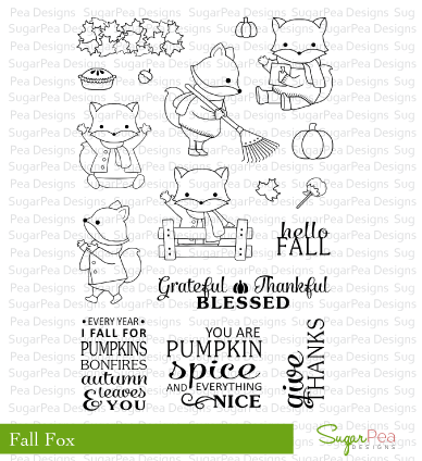 Fall Fox Stamp Set