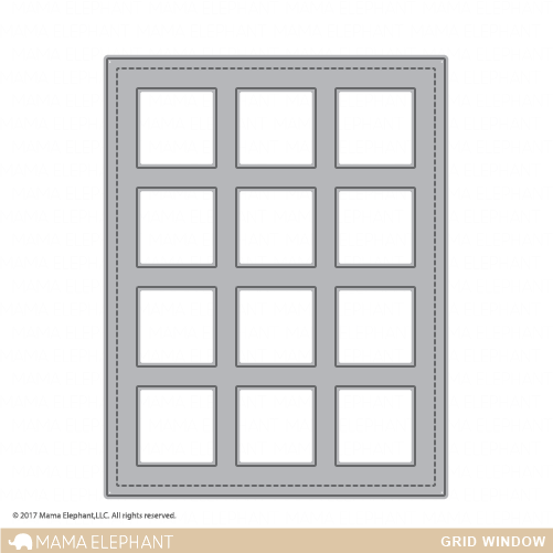 Grid Window Cover Panel