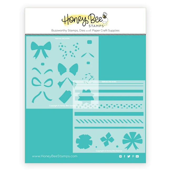 Ribbons and Bows Stencil Set