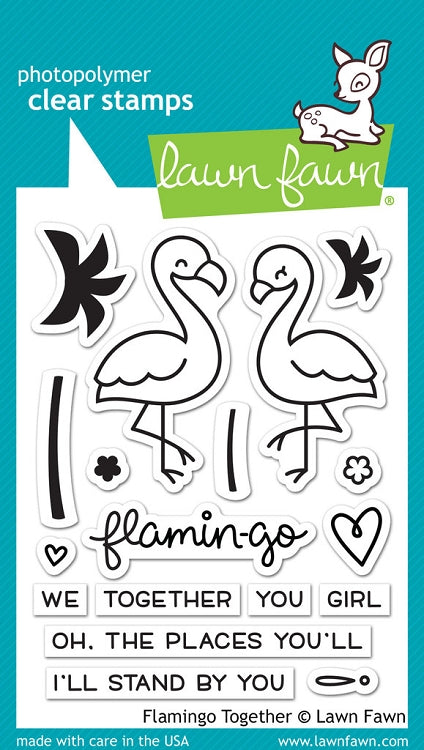 Flamingo Together Stamp Set