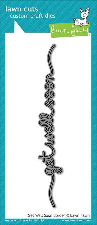 Get Well Soon Border Lawn Cuts