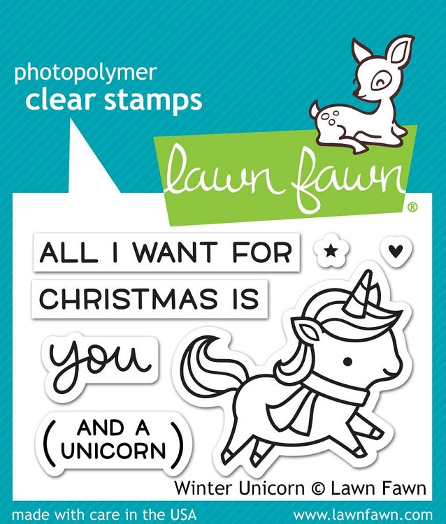 Winter Unicorn Stamp Set