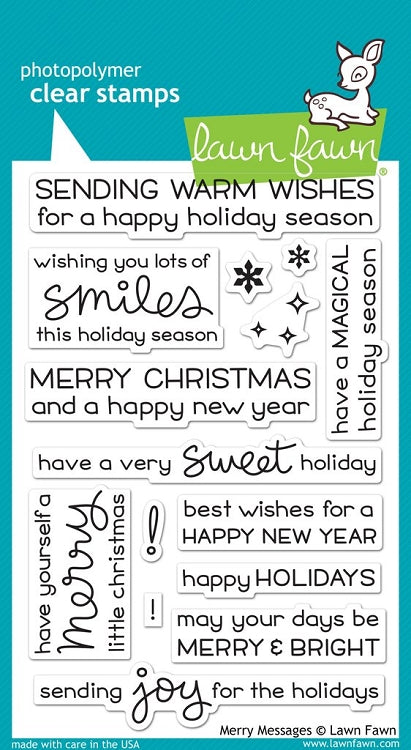 Merry Messages Stamp Set