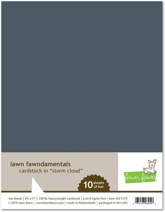8.5 x 11 Cardstock Storm Cloud