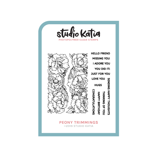 Peony Trimmings Stamp Set