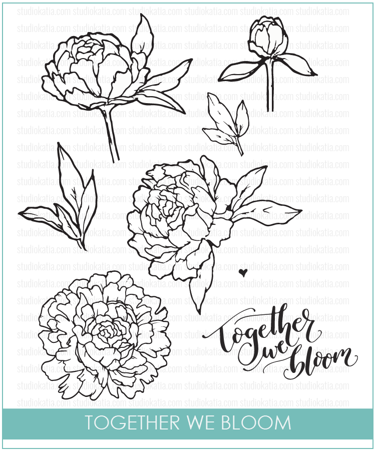 Together We Bloom Stamp Set