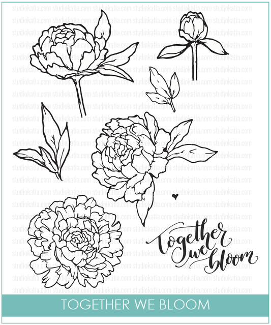 Together We Bloom Stamp Set