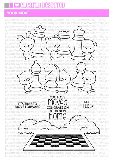 Your Move Stamp Set