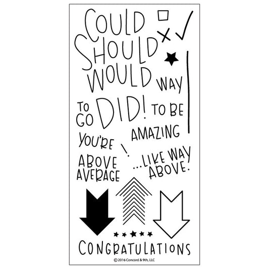 Above Average Stamp Set