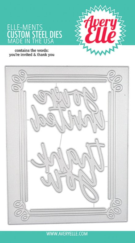 Invitation Frame Elle-ments