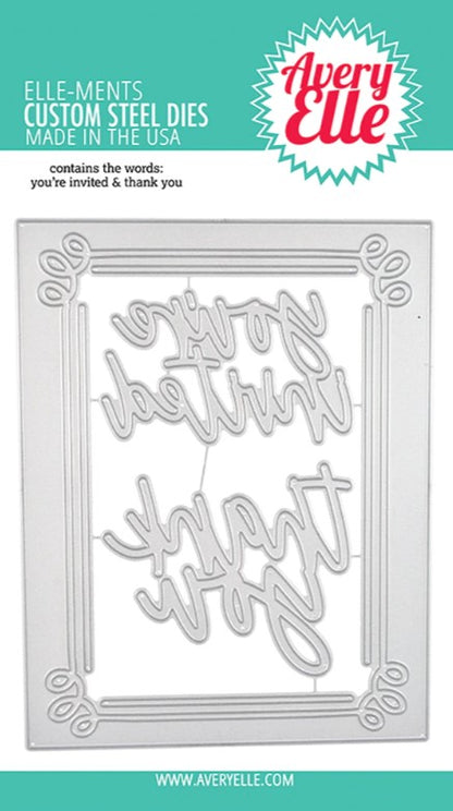 Invitation Frame Elle-ments