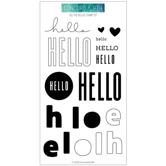 All the Hellos Stamp Set