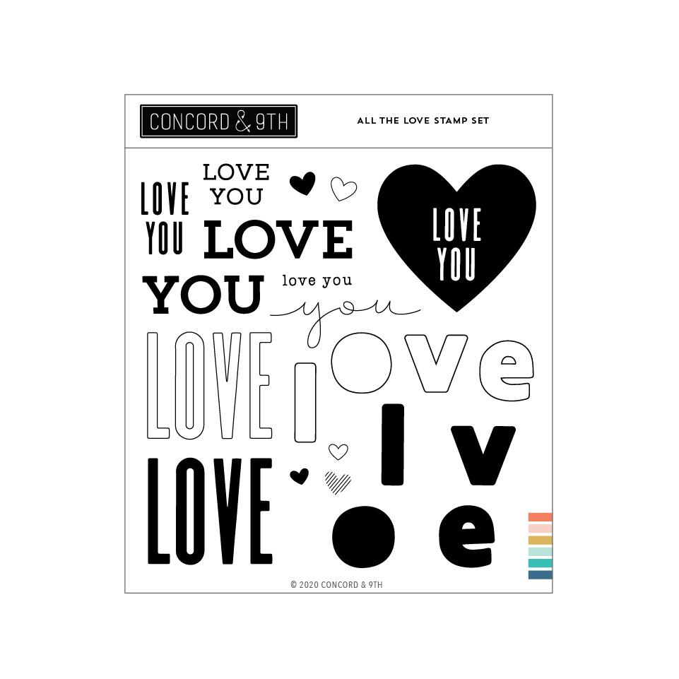 All The Love Stamp Set